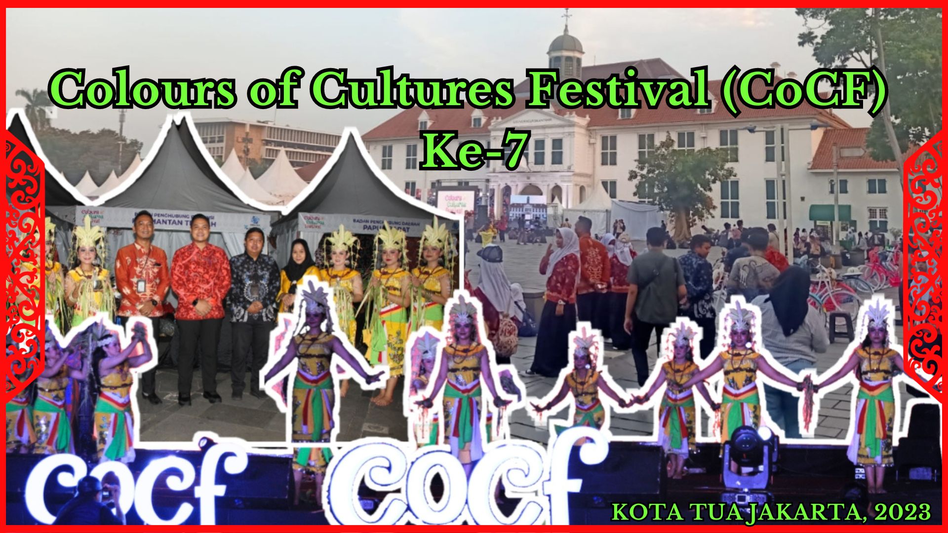 Lestarikan Budaya Kalimantan Tengah, Badan Penghubung Provinsi Kalimantan Tengah berpartisipasi dalam COCF Ke-7 di Kota Tua