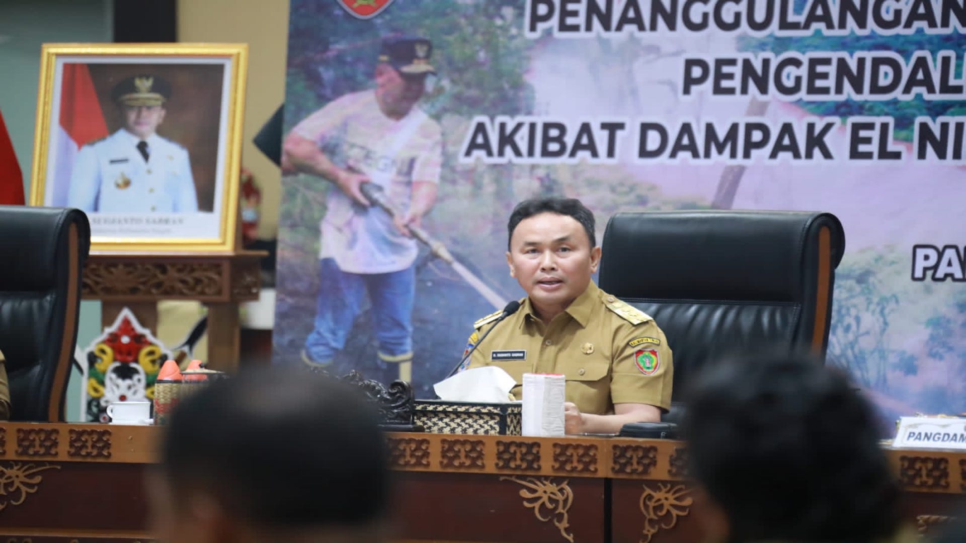 Naikkan Status menjadi Tanggap Darurat Karhutla, Gubernur Kalteng Sugianto Sabran Instruksikan Kepala Daerah Tetap Berada di Tempat